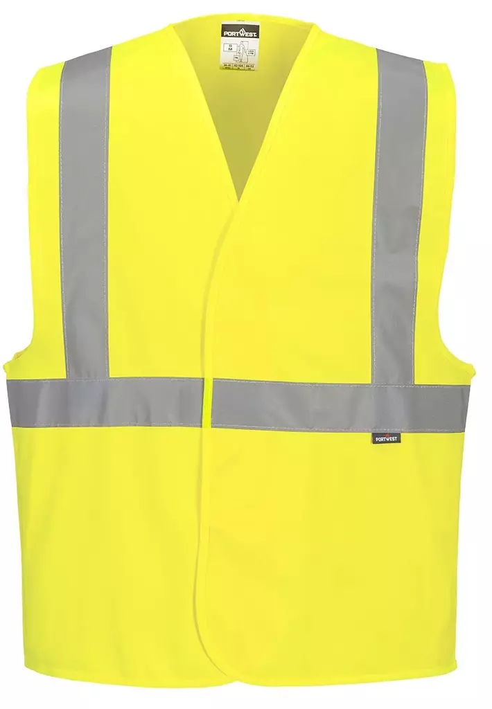 Portwest C472 Huomioliivi tarrasuljenta - Huomioliivit - C472YER - 1