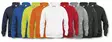 Clique Basic Cardigan College jacket Hivis - HIVIS SWEATSHIRT | FLEECE - 021038HIVIS - 5