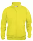 Clique Basic Cardigan College jacket Hivis - HIVIS SWEATSHIRT | FLEECE - 021038HIVIS - 10