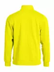 Clique Basic Half Zip Sweatshirt hivis - HIVIS SWEATSHIRT | FLEECE - 021033-HIVIS - 6