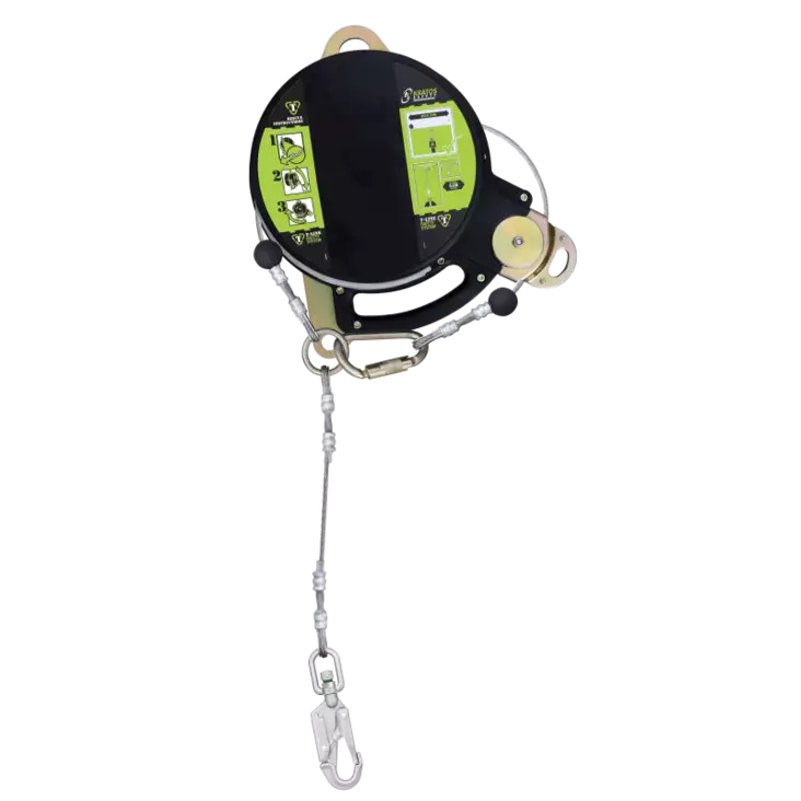 Kratos T-Line Lifeline Turvatarraimella - Ankkurointipisteet - FA6003924S - 1