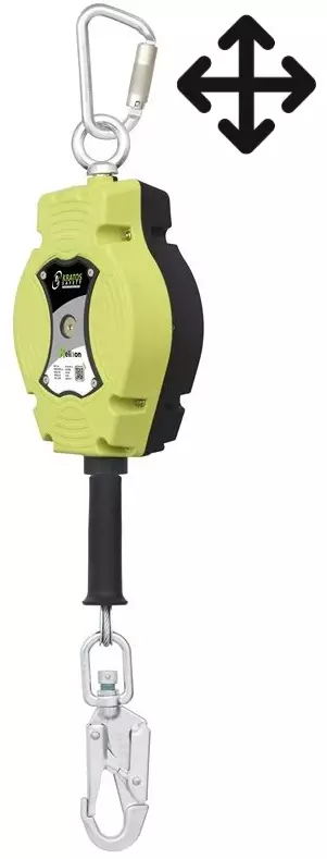 Kratos Helixon-S Cable SRL 10 m - Kelautuvat tarraimet - FA2040210S - 1