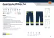 Dapro Multinorm FR huomiotalvihousut kemikaalisuojalla - Palosuojatut housut - FR4.1.WINTERPANT - 2