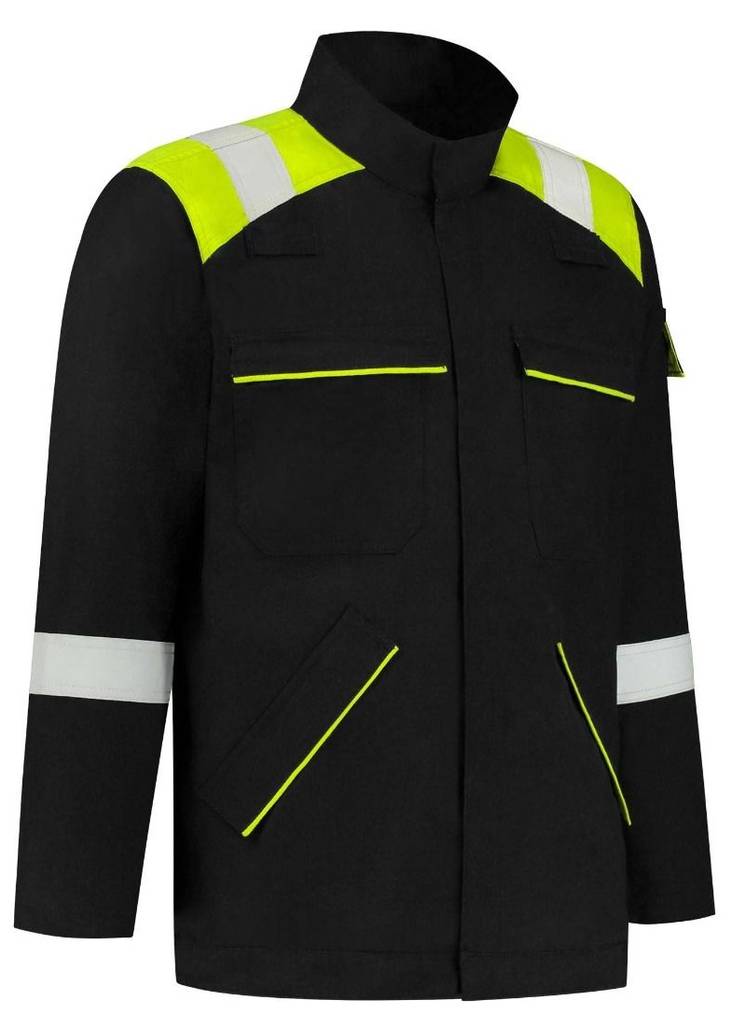 Dapro IFR Palosuojattu Takki Musta-Kelta - Palosuojatut takit - Globe-Tech-Jacket - 1