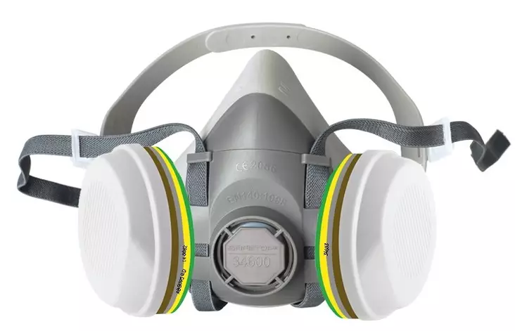 EN 140| EN 14387 - REUSABLE HALF MASKS - 34601-KIT - 1