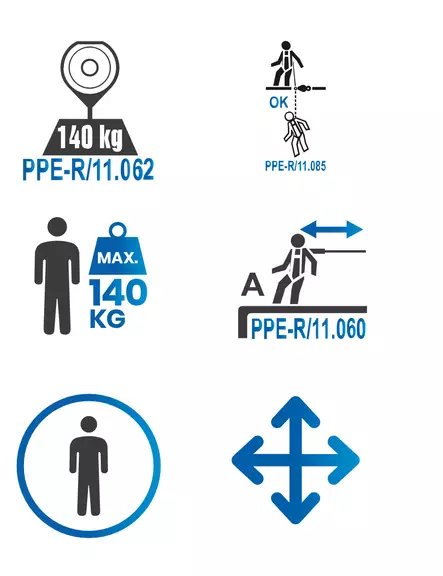 Protekt Kelautuva tarrain WR040HV Black - Kelautuvat tarraimet - WR040HV - 2