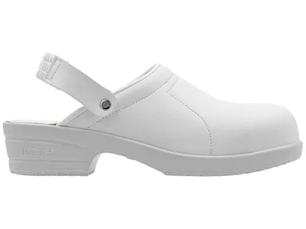 Sievi Riff Sbae White Safety Shoes Strap - Kitchen Safety Shoes - 52933-502-96W - 1