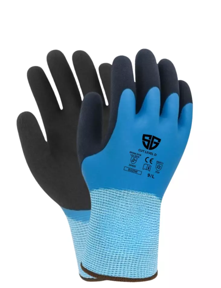 SG25W Waterproof winter cut resistant glove CUT D - Viiltosuojakäsineet - SG25W - 1