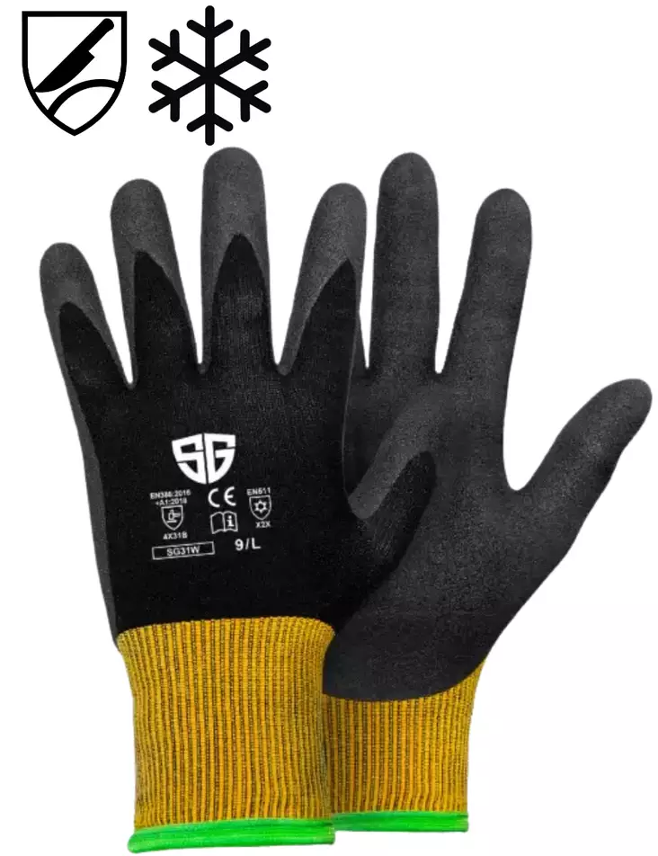 SG 31W Talvi Viiltosuojakäsine CUT B - Viiltosuojakäsineet - SG31W - 1