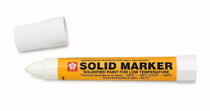 Solid Marker merkintäliitu valkoinen - Merkintä työkalut - XSC-T-W - 1