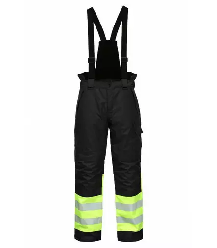 Bosafety Oxford Hi-Vis Winter Trousers Class 1- Waterproof, Warm & Durable Work Pants - WINTER TROUSERS - FB-8936OX - 1