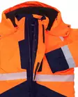 Bosafety Oxford ProShell Class 3 Winter Jacket Hardshell - High Visibility Winter Jackets EN ISO 20471 Class 1–3 - FB-8966_OX - 2