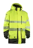 Dimex 6159Y Hi-Vis Parka Winter Jacket - High Visibility Winter Jackets EN ISO 20471 Class 1–3 - 6159Y - 1