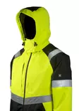 Dimex 6109Y Hi-Vis Safety Shell Jacket - JACKETS HIVIS - 6109Y - 3