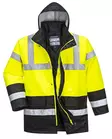 Portwest S466 Huomio talvitakki vedenpitävä LK3 - Huomiotalvitakit EN ISO 20471 - S466YGY - 1
