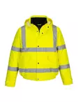 S466 Hi-Vis Winter Jacket waterproof lk3 - High Visibility Winter Jackets EN ISO 20471 Class 1–3 - S466YGY - 1