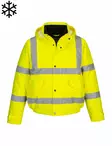 S466 Hi-Vis Winter Jacket waterproof lk3 - High Visibility Winter Jackets EN ISO 20471 Class 1–3 - S466YGY - 1