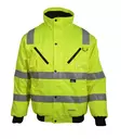 Vizwell Pilot Hi-Vis Winter Jacket Yellow - High Visibility Winter Jackets EN ISO 20471 Class 1–3 - VWTC01Y - 1